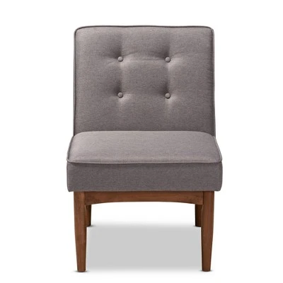 Arvid Wood Dining Chair Gray - Baxton Studio 10 Arvid Wood Dining Chair Gray - Baxton Studio - Image 8