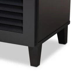 Shelf Wood Shoe Storage Cabinet With Drawer Coolidge Black - Baxton Studio -Home Furniture Shop-Baxton Studio GUEST da46ff94 0c53 446a 923c 9fda86e63ebf
