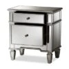 Sussie Hollywood Regency Glamour Style Mirrored 2 - Drawer Nightstand - Baxton Studio 2 Sussie Hollywood Regency Glamour Style Mirrored 2 - Drawer Nightstand - Baxton Studio -Home Furniture Shop-Baxton Studio GUEST dcd9fe23 cf54 4539 ae0c fb2e9fb6f591