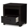 Bienna Modern And Contemporary Finished 1 Drawer Nightstand Dark Brown - Baxton Studio 1 Bienna Modern And Contemporary Finished 1 Drawer Nightstand Dark Brown - Baxton Studio -Home Furniture Shop-Baxton Studio GUEST ddef8fce 1fff 4825 b1b2 741746c185eb
