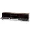 Naoki Wood TV Stand For TVs Up To 75" Gray/Walnut - Baxton Studio 1 Naoki Wood TV Stand For TVs Up To 75" Gray/Walnut - Baxton Studio -Home Furniture Shop-Baxton Studio GUEST de2ad243 035f 4752 913d 6dd6dc2b7741
