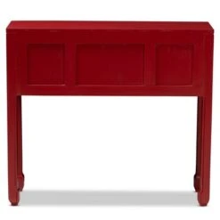 Melodie 6 Drawer Console Table Red - Baxton Studio -Home Furniture Shop-Baxton Studio GUEST df3df436 bc0f 4e17 8470 4521a4d8b915