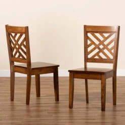 Caron Wood Dining Chair Set - Baxton Studio 14 Caron Wood Dining Chair Set - Baxton Studio -Home Furniture Shop-Baxton Studio GUEST e14a5dc8 ea24 4dc6 bc06 59471b146579