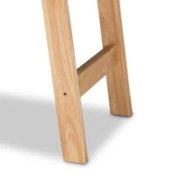 Nahla Rustic Wood Accent Bench Black/Oak Brown - Baxton Studio -Home Furniture Shop-Baxton Studio GUEST e1607330 8b79 475a 8042 7bd149d069a7