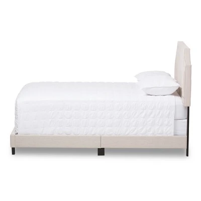 Willis Modern And Contemporary Fabric Upholstered Bed - Baxton Studio 3 Willis Modern And Contemporary Fabric Upholstered Bed - Baxton Studio