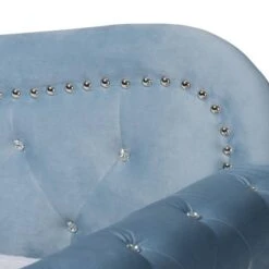 Twin Abbie Velvet Tufted Daybed With Trundle Light Blue - Baxton Studio 16 Twin Abbie Velvet Tufted Daybed With Trundle Light Blue - Baxton Studio -Home Furniture Shop-Baxton Studio GUEST e58cb54a 1220 4f6d b868 2ae625d9fd8e