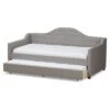 Twin Perry Modern And Contemporary Fabric Daybed With Trundle Light Gray - Baxton Studio 2 Twin Perry Modern And Contemporary Fabric Daybed With Trundle Light Gray - Baxton Studio -Home Furniture Shop-Baxton Studio GUEST e6d590c3 b968 4a1c af98 6c1cd0fa8b81