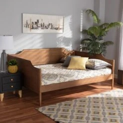 Full Alya Wood Daybed - Baxton Studio -Home Furniture Shop-Baxton Studio GUEST e88eace1 f7bb 4708 b88a 5fdff49176cc