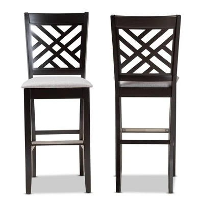 Set Of 2 Jason Barstool - Baxton Studio 3 Set Of 2 Jason Barstool - Baxton Studio