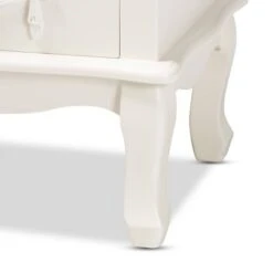 Callen Wood 3 Drawer Nightstand White - Baxton Studio 16 Callen Wood 3 Drawer Nightstand White - Baxton Studio -Home Furniture Shop-Baxton Studio GUEST e955829d 4b94 4aec 8802 ff30b9b26fdb