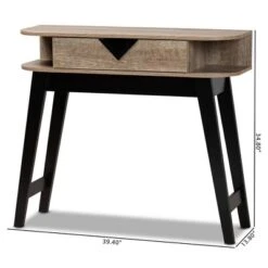 Wales Wood 1 Drawer Console Table Light Brown - Baxton Studio 20 Wales Wood 1 Drawer Console Table Light Brown - Baxton Studio -Home Furniture Shop-Baxton Studio GUEST eae80c29 50d4 470d bda5 78c7b39020ce
