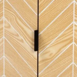 Josephine Two-Tone Wood And Metal 2 Door Storage Cabinet Walnut Brown/White/Black - Baxton Studio 15 Josephine Two-Tone Wood And Metal 2 Door Storage Cabinet Walnut Brown/White/Black - Baxton Studio -Home Furniture Shop-Baxton Studio GUEST eb216a44 587e 430f a5dc 74240471d1b1