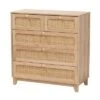 Elsbeth Wood And Natural Rattan 5 Drawer Storage Cabinet Oak Brown/Natural Brown - Baxton Studio 1 Elsbeth Wood And Natural Rattan 5 Drawer Storage Cabinet Oak Brown/Natural Brown - Baxton Studio -Home Furniture Shop-Baxton Studio GUEST ed11e3b4 6dcc 47ca 90cb 0e6d2ee25ab6