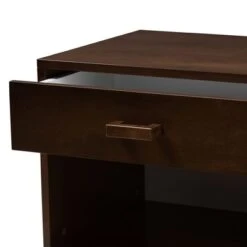 Deirdre Modern And Contemporary Wood 1 Drawer Nightstand - Baxton Studio 18 Deirdre Modern And Contemporary Wood 1 Drawer Nightstand - Baxton Studio -Home Furniture Shop-Baxton Studio GUEST ee6fbf44 e803 43e7 9a44 1cdbbf69091f