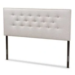 Windsor Modern And Contemporary Fabric Upholstered Headboard Beige - Baxton Studio -Home Furniture Shop-Baxton Studio GUEST ef928733 f236 4c20 b401 4738eb848019
