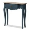Mazarine Classic And Provincial Spruce Finished Console Table Blue - Baxton Studio -Home Furniture Shop-Baxton Studio GUEST f06a386a d74d 4525 bb71 46065e6a84fd