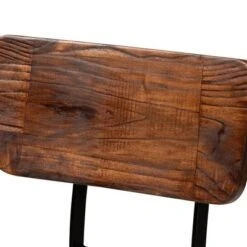 Set Of 2 Kenna Wood And Metal Finished Metal Barstools Brown/Black - Baxton Studio 10 Set Of 2 Kenna Wood And Metal Finished Metal Barstools Brown/Black - Baxton Studio -Home Furniture Shop-Baxton Studio GUEST f1b6628c 377b 4ab6 9135 202a49a1cb7a