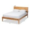 Marana Wood Platform Bed Brown - Baxton Studio 1 Marana Wood Platform Bed Brown - Baxton Studio -Home Furniture Shop-Baxton Studio GUEST f2799304 6457 455b 8d51 596416fbe6ea