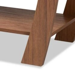 Capote Wood 2 Drawer Console Table - Baxton Studio -Home Furniture Shop-Baxton Studio GUEST f320b324 c3ce 4d12 98dc a97af1bd20ee