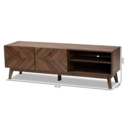 Hartman Wood TV Stand For TVs Up To 60" Walnut Brown - Baxton Studio 16 Hartman Wood TV Stand For TVs Up To 60" Walnut Brown - Baxton Studio -Home Furniture Shop-Baxton Studio GUEST f32696c7 ef62 4e16 bce3 da2e20d1ce89