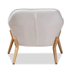 Valentina Velvet Natural Wood Armchair - Baxton Studio -Home Furniture Shop-Baxton Studio GUEST f46f2697 a58c 4af0 a0fb 2f7d265eb861