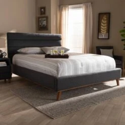 Erlend Platform Bed - Baxton Studio 11 Erlend Platform Bed - Baxton Studio -Home Furniture Shop-Baxton Studio GUEST f67ef1e5 285e 40bd 9b18 955dcdcffdc4