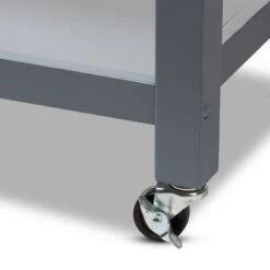 Sunderland Coastal And Farmhouse Natural Wood Kitchen Cart Gray, Light Brown - Baxton Studio 18 Sunderland Coastal And Farmhouse Natural Wood Kitchen Cart Gray, Light Brown - Baxton Studio -Home Furniture Shop-Baxton Studio GUEST f6ae055e ea1b 4dd6 9cf8 8d8fdaa28c79