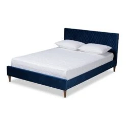 Frida Platform Bed - Baxton Studio 19 Frida Platform Bed - Baxton Studio -Home Furniture Shop-Baxton Studio GUEST f75acc8f 641b 4a9f a50e 5af20e3cbf67