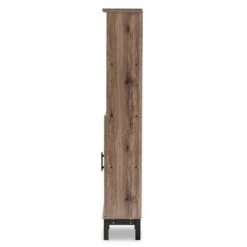 73" 2 Door Arend Two-Tone Wood Bookshelf Brown - Baxton Studio 16 73" 2 Door Arend Two-Tone Wood Bookshelf Brown - Baxton Studio -Home Furniture Shop-Baxton Studio GUEST f7bdedc2 c221 4088 a0b1 f2744f1f4467