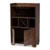 Carrie Walnut Finished Wood Wine Storage Cabinet Walnut - Baxton Studio -Home Furniture Shop-Baxton Studio GUEST fb9c146a d85c 4cdf 8da7 df9c475765fd