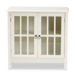 Kendall Wood And Glass Kitchen Cabinet White - Baxton Studio 10 Kendall Wood And Glass Kitchen Cabinet White - Baxton Studio -Home Furniture Shop-Baxton Studio GUEST fc247ea6 f0f1 4bb5 bc00 881ad23c4ce9