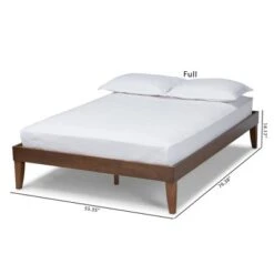 Lucina Walnut Platform Bed Frame Brown - Baxton Studio 17 Lucina Walnut Platform Bed Frame Brown - Baxton Studio -Home Furniture Shop-Baxton Studio GUEST feb62bd8 4625 4790 a0ba a0e7c166c8bd